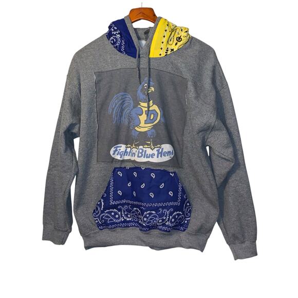 fighting blue hens Deleware sweatshirt size L - Picture 5 of 12